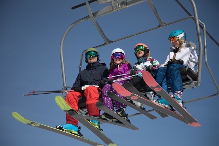 Family on Deer Valley Liftjpg